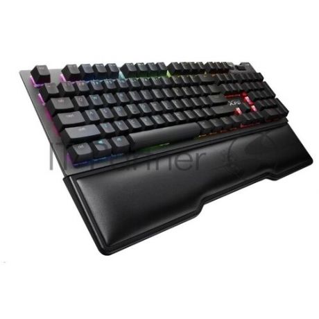 Игровая клавиатура XPG SUMMONER (Cherry MX blue switches, USB, аллюминиевая рама, RGB подсветка, подставка под запястья, USB порт)