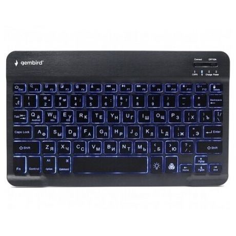 Беспроводная клавиатура Gembird KBW-4, Bluetooth ,78 клавиш, ножничный механизм, ультратонкая