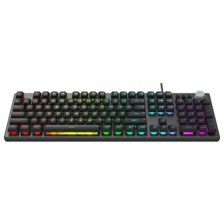 Клавиатура AULA F2028 , цвет алюминий, RGB подсветка кнопок и символов