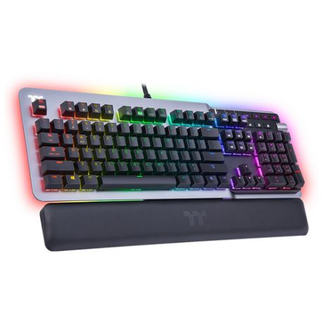 Клавиатура Thermaltake ARGENT K5 RGB Gaming Keyboard Cherry MX Speed, Silver