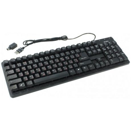 Клавиатура SVEN Standard 301 Black USB/PS/2