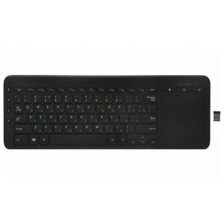 Клавиатура Microsoft All-in-One Media Keyboard Black USB черный