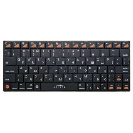 Клавиатура OKLICK 840S Wireless Keyboard Black Bluetooth черный