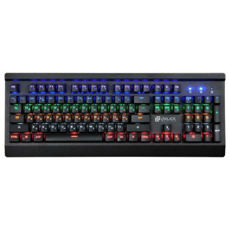 Игровая клавиатура OKLICK 920G Iron Edge Black USB Outemu Blue black