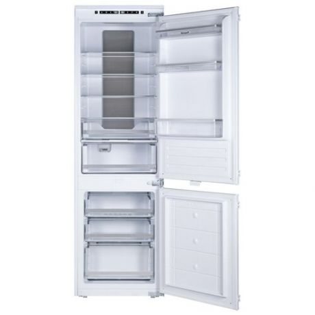 Встраиваемый холодильник Weissgauff WRKI 178 WNF, белый