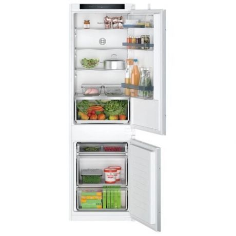 Встраиваемый холодильник Bosch KIV86VS31R, серебристый
