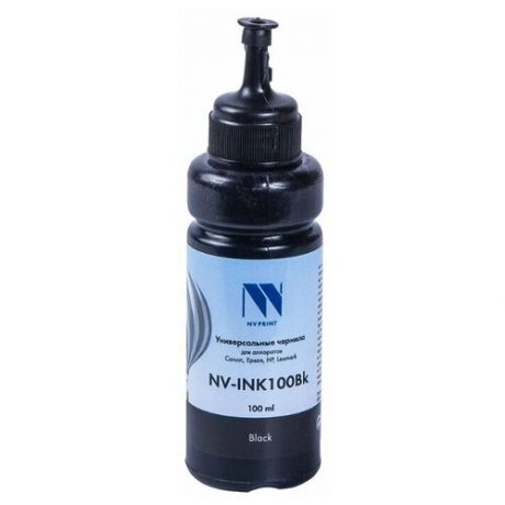 Чернила NV-INK100U Black универсальные на водной основе для аппаратов Сanon/Epson/НР/Lexmark