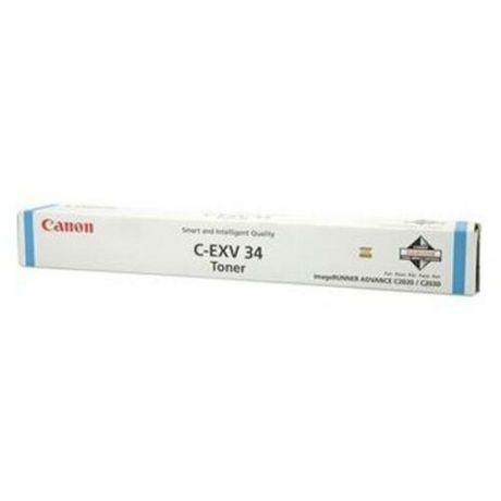 Тонер Canon C-EXV34 3783B002 голубой туба для копира iR C2020/C2025/C2030/C2220/C2225/C2230