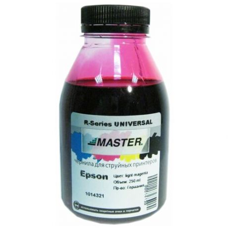Чернила для Epson R-Series Universal, на 6-цветные картриджи, light magenta, 250мл, Master