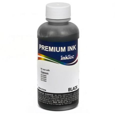 Чернила InkTec C5026-100mb черные водорастворимые для картриджей Canon PIXMA: CLI-521bk и PGI-426bk 100мл