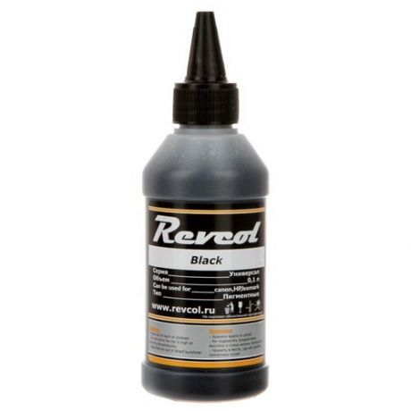 Чернила Revcol Универсал для HP/Canon 100ml Black Pigment