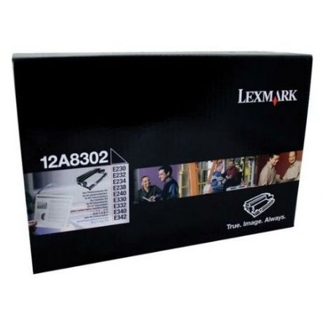 Lexmark 12A8302 Фотобарабан оригинальный 0012A8302 черный Photoconductor Kit Black 30К для E232, E332n E332 [0012A8302]