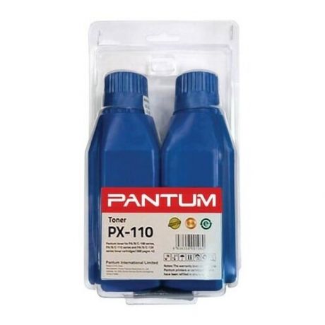 Заправочный комплект PANTUM (PX-110) P2000/M5000/M5005/M6000 и т.д., ресурс 3000 стр, 2 тонера + 2 чипа, ориги