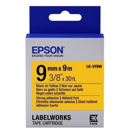 Термотрансферная лента Epson LabelWorks LK-3YBW