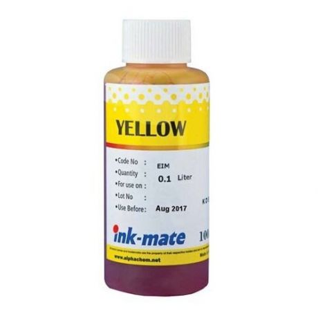 Чернила для epson (t6644) l100/ l200 (100мл, yellow, dye) eim-200y ink-mate