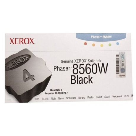 Тонер-картридж черный (black) XEROX 108R00767 для Ph 8560