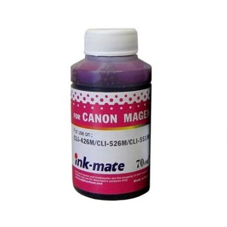 Чернила для CANON CLI-426M/CLI-526M/CLI-551M (70мл, magenta, Dye ) CIM-720M Ink-Mate