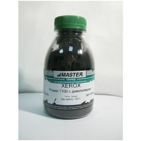 Тонер для Xerox Phaser 7100 (105г, банка) (девелопер) Black (Master)