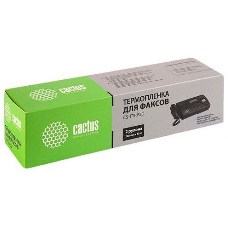 Термопленка Cactus CS-TTRP55 (2шт) 50м для Panasonic KX-FP81/82/85/86/88/90/131/151