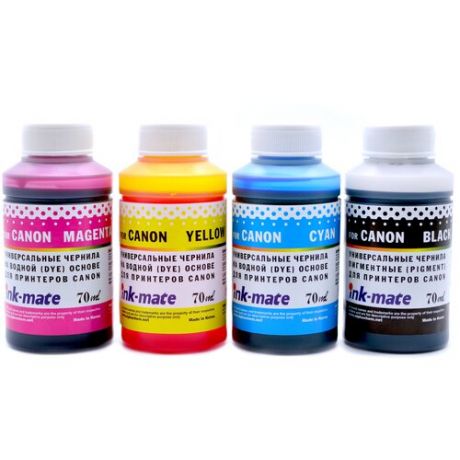 Чернила для принтера Canon PIXMA PG-445/CL-446 Pigment/Dye, 4 цвета, совместимые
