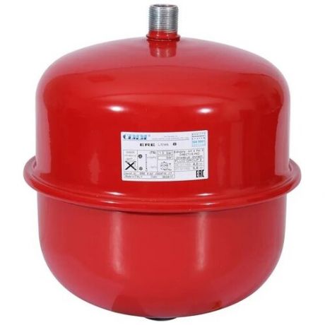 Бак расширительный Cimm ERE 8л 820008 (красный) для систем отопления