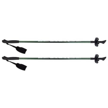 Палки для скандинавской ходьбы 2 шт. Larsen Tracker 90-135 см зеленый