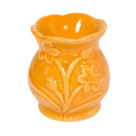 Аромалампа Цветок 7 см оранж Перо Павлина