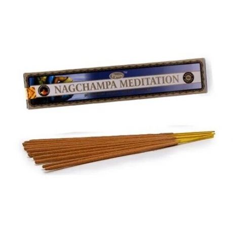 Благовония Ppure NAGCHAMPA MEDITATION (НагЧампа Медитация), 15 гр 12 палочек