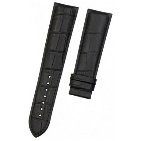 Черный кожаный ремешок Tissot T610034057, XL, теленок, 23/20, без замка, для часов Tissot T-Sport PRC 200 T055.427, T055427
