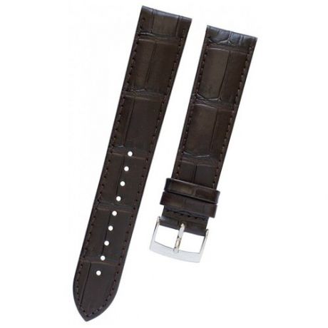 Коричневый кожаный ремешок Tissot T600043013 / T610043025, теленок, 20/18, стальная пряжка, для часов Tissot Carson T122.417, T122417