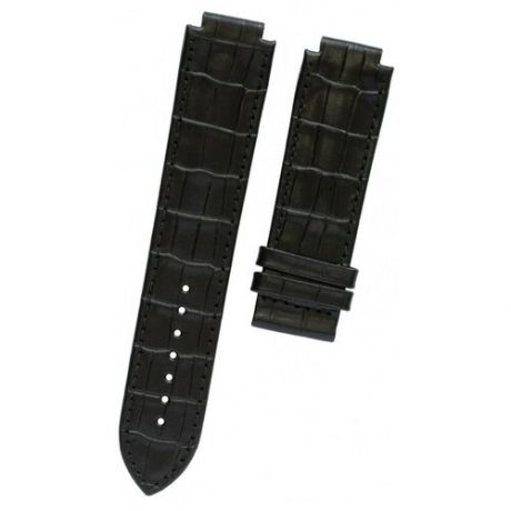 T610030954 Черный кожаный ремешок из кожи теленка, XL, имитация крокодила, 24/22, без замка, для часов Tissot TXL T061.717