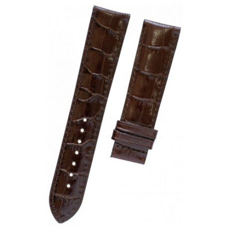 Коричневый кожаный ремешок Tissot T610031652, теленок, 20/18, без замка, для часов Tissot Carson T907.410