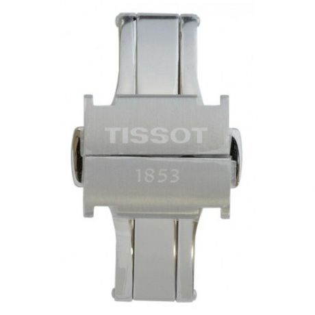 Замок браслета Tissot T631029265 с отверстиями, стальной, для часов Tissot PRS 516 T044.417