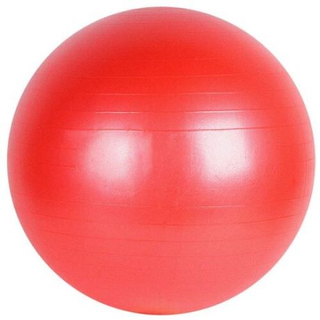 Мяч гимнастический, фитбол, для фитнеса, для занятий спортом, диаметр 85 см, ПВХ, красный