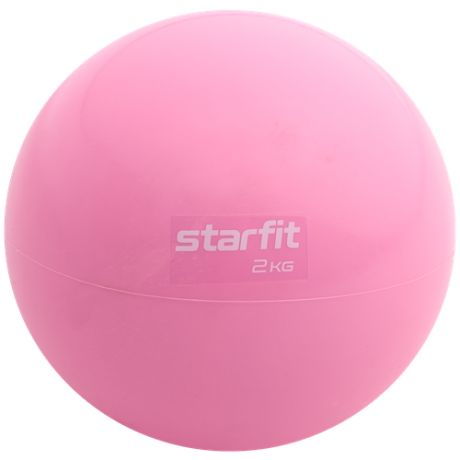 Медбол Starfit Core Gb-703 2 кг, розовый пастель