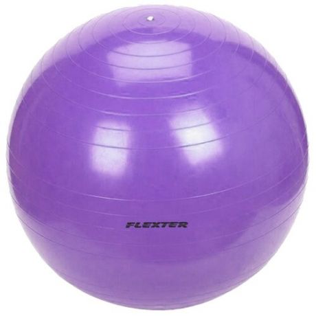 Мяч гимнастический FLEXTER фиолетовый 85см