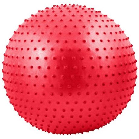 Мяч гимнастический Anti-Burst массажный 65 см (красный)