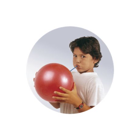 Мяч для дыхательной гимнастики Gymnic Over Ball 80.11 (Цвет: Голубой)