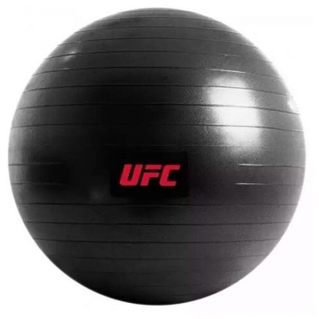 Фитбол UFC UFC1220 75 см черный