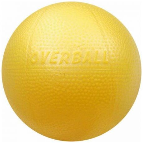 Детский мяч гимнастический Over Ball диаметр 25 см желтый. Детский фитбол