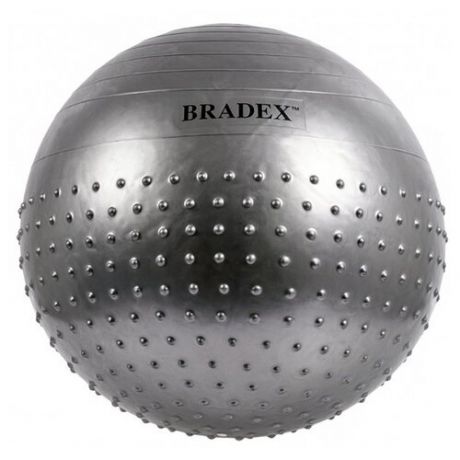 Мяч для фитнеса BRADEX ФИТБОЛ-65 полумассажный (SF 0356)