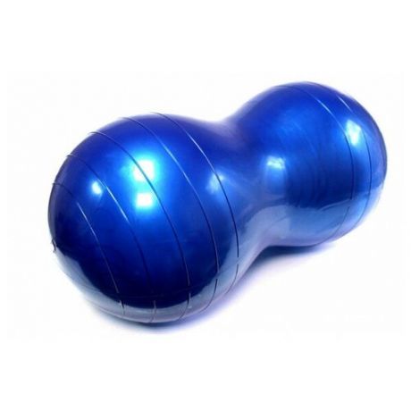 Синий гимнастический мяч (фитбол-арахис) 90 x 45 см SP2086-247