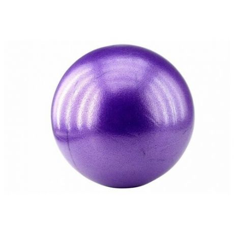 Фиолетовый глянцевый мяч для пилатеса 25 см SP1986-97