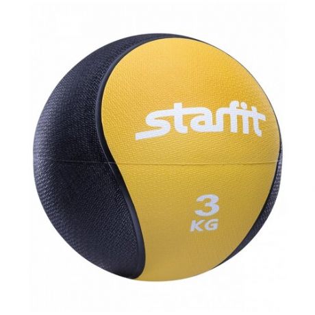 Медбол Starfit Pro GB-702 3 кг желтый (1115026)