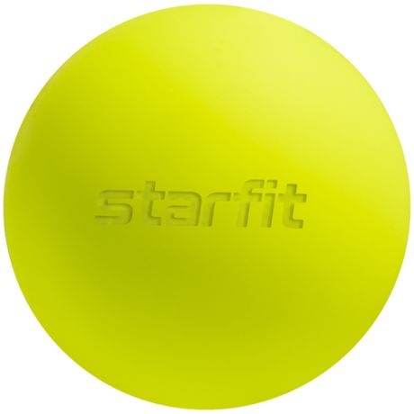 Мяч для МФР STARFIT Pro RB-101 6 см, силикагель, ярко-зеленый