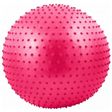 FBM-65-6 Мяч гимнастический Anti-Burst массажный 65 см (розовый)