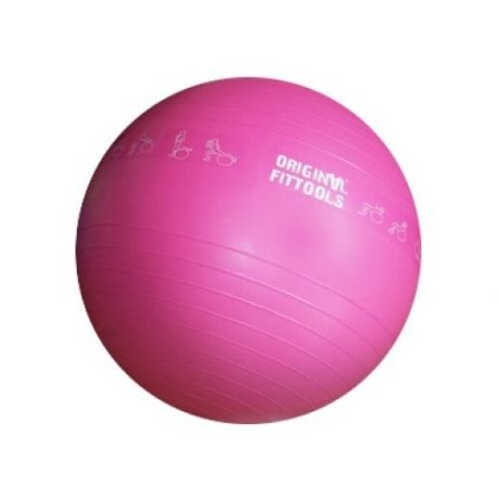 Фитбол Original FitTools FT-GBPRO-55, 55 см розовый