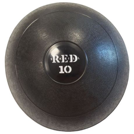 Медицинский набивной мяч слэмбол для бросков Red Skill 10 кг