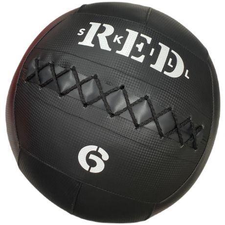 Медицинский набивной мяч медбол для бросков Red Skill 6 кг