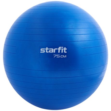 Фитбол Starfit Core Gb-104 антивзрыв, 1200 гр, темно- синий, 75 см
